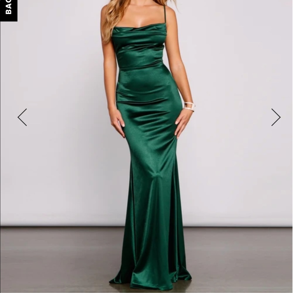 Formal Satin Dress (Sold)